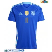 Maglie da calcio Argentina Angel Di Maria #11 Seconda Maglia Copa America 2024 Manica Corta